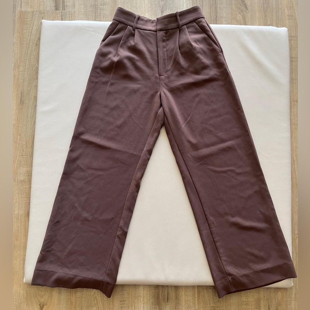 Abercrombie & Fitch Sloane Tailored Premium Crepe Pants
